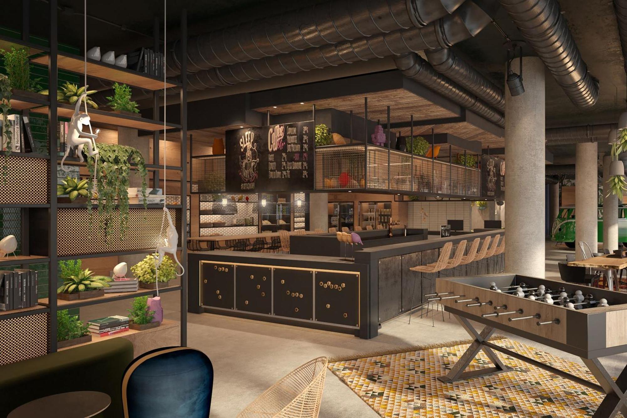 Hotel Moxy East Viena