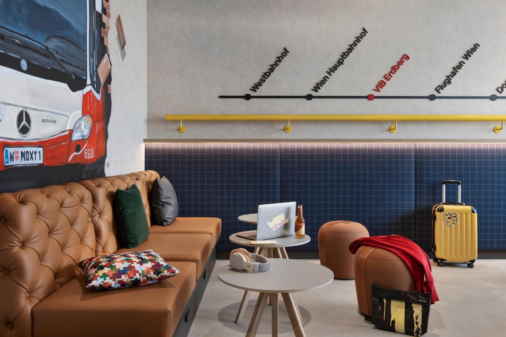 Hotel Moxy East Viena